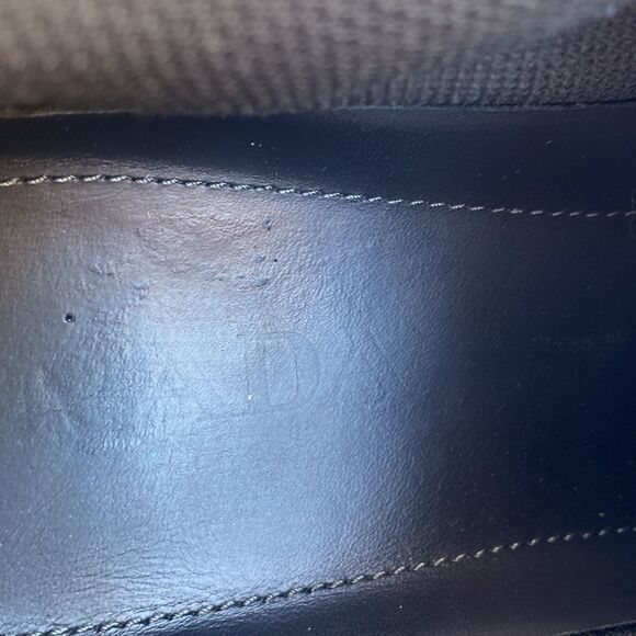 PRADA Milano Navy/White Sneakers Size 10 - Picture 7 of 8